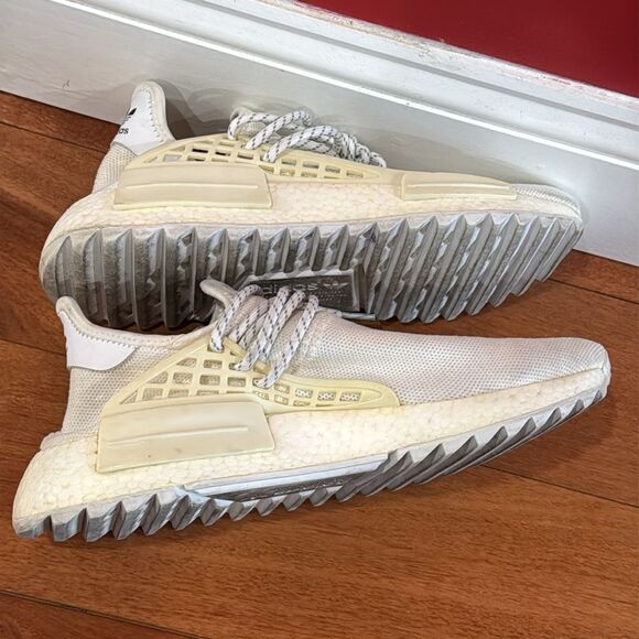 Adidas Pharrell Human Race HU Holi NMD Trail Blank Canvas Size 9 - Picture 6 of 10